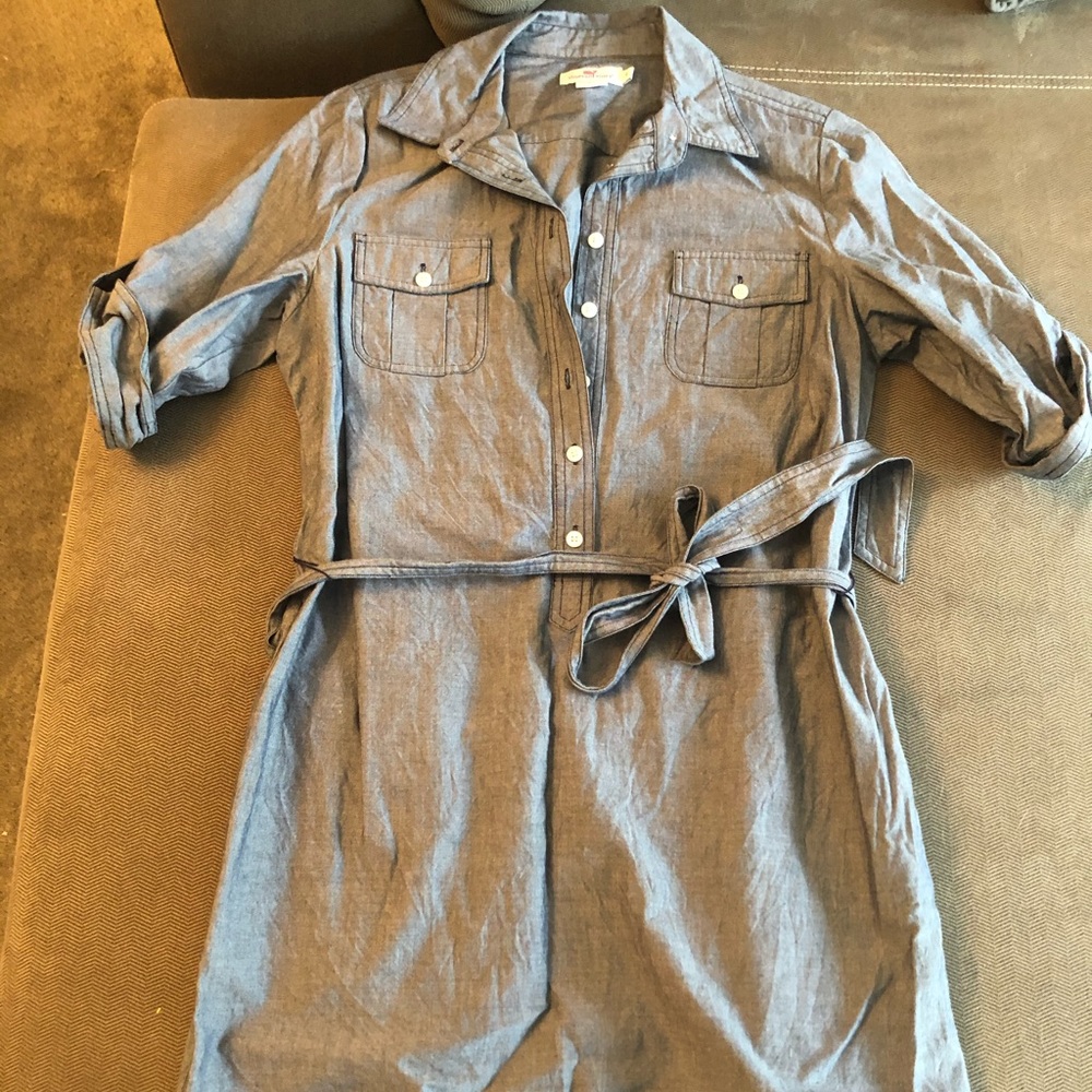 Denim Vineyard Vines Dress- Worn 1x